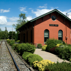 Train station in Seneca Falls.