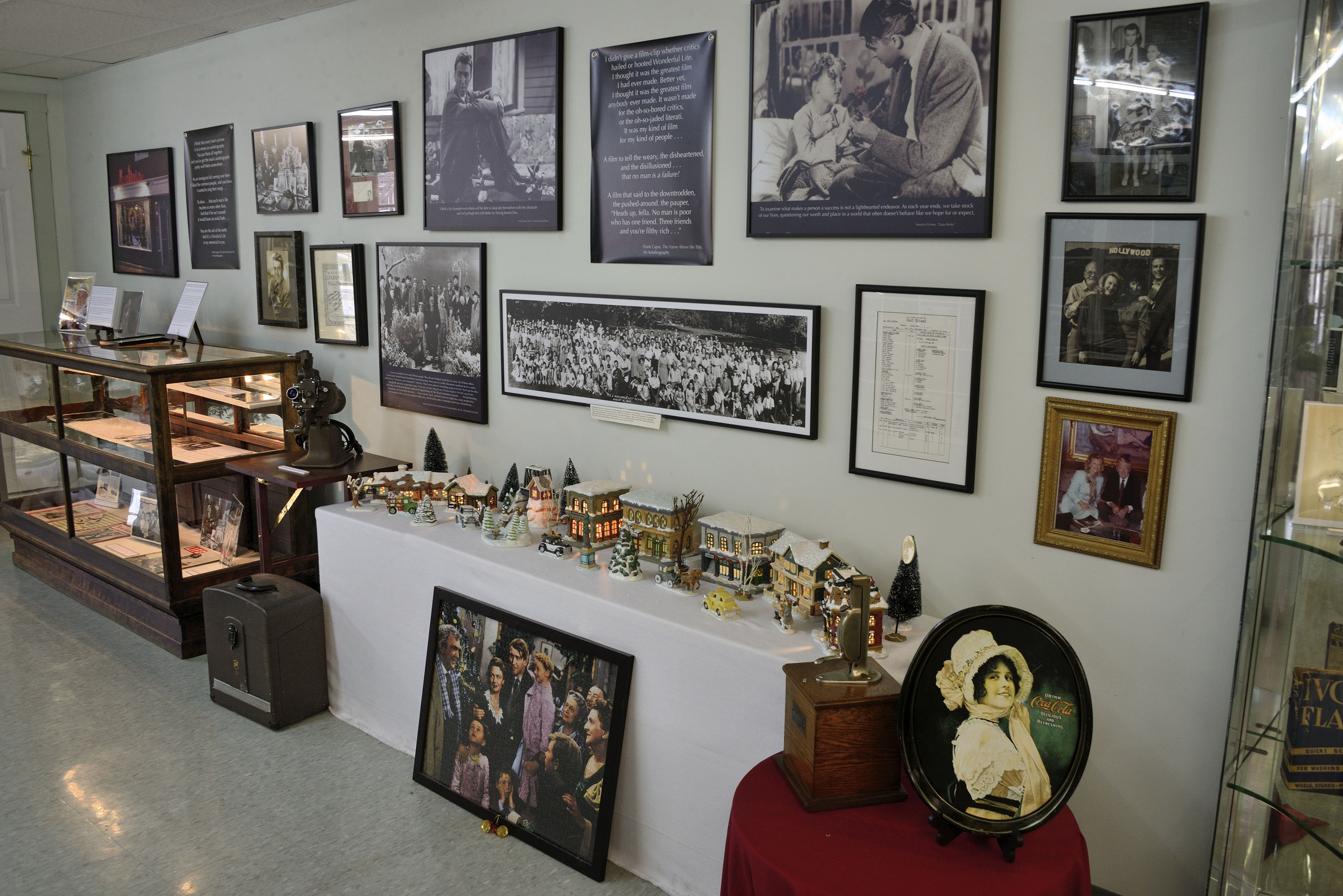 Interior view of the Museum