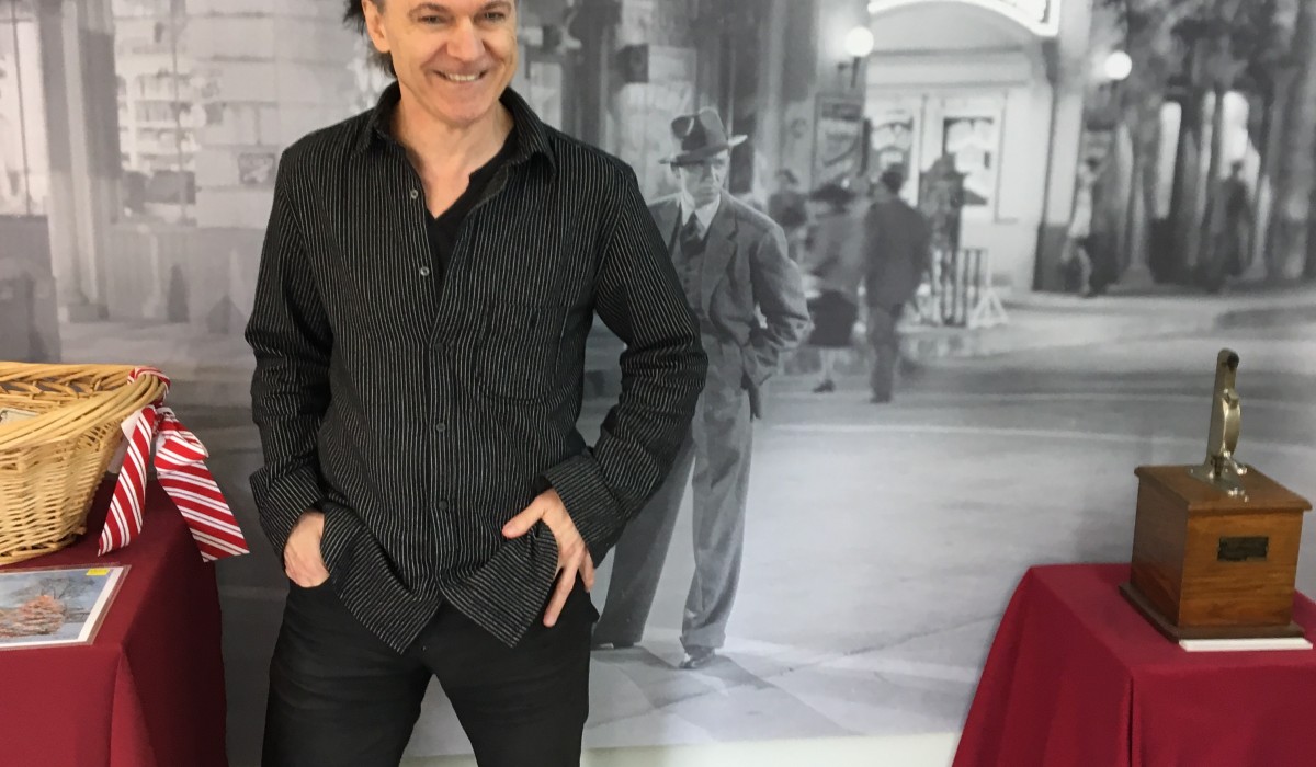Lawrence Gowen of Styx visits our Museum