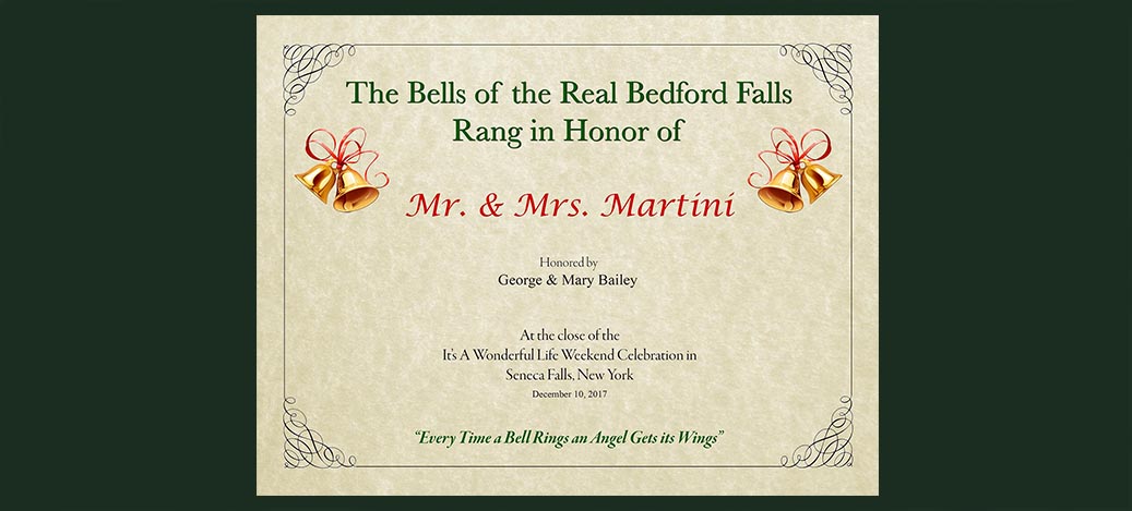 Bell Ringing Certificate -- 2022 form coming soon