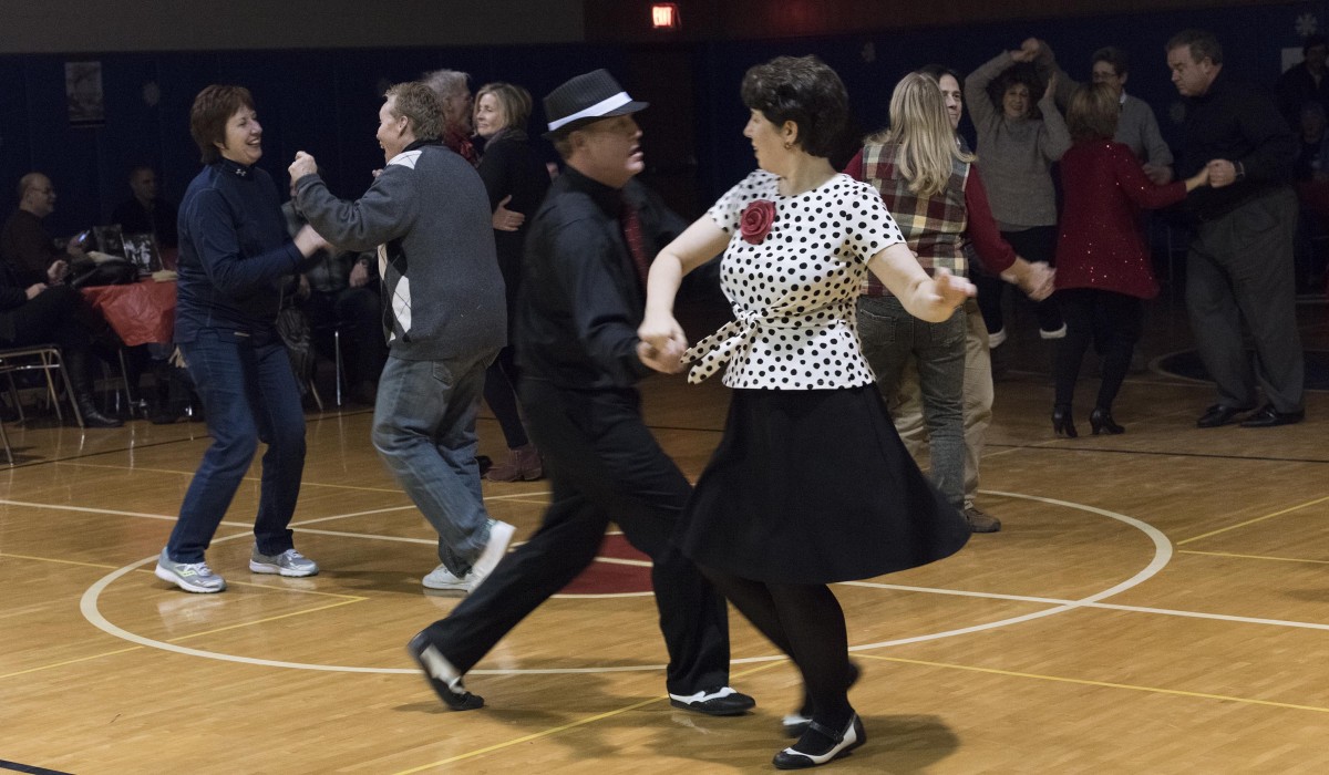 "Dance by the Light of the Moon" -- winners of the 2017 Swing Dance Contest.  Photo by Henry Law